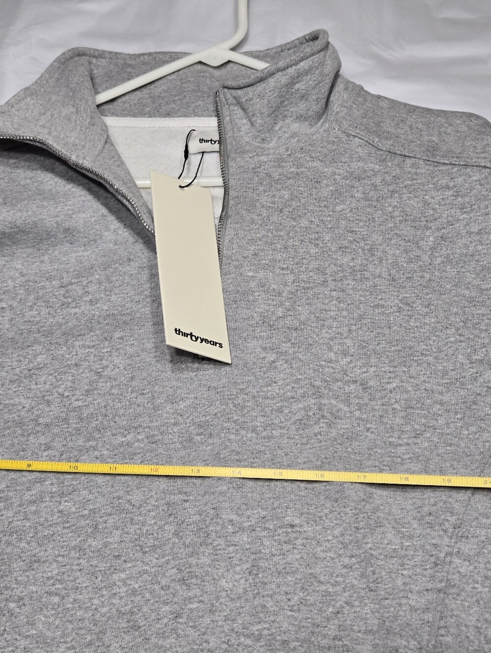 Thirty Years Range Quarter Zip - Size 2X - 100% Cotton - Picture 11 of 12